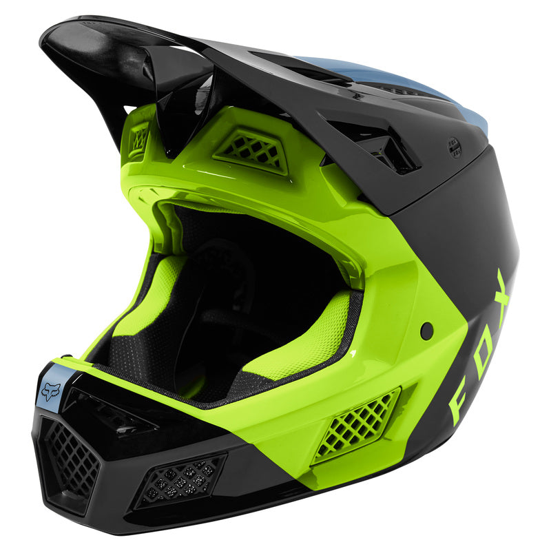 Fox Racing Rampage Pro Carbon MIPS Fuel Full Face Helmet - Dusty Blue - 2022 Dusty Blue Small