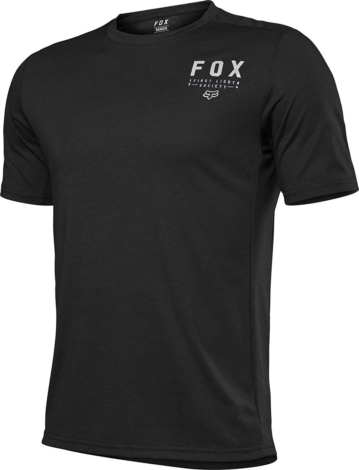 Fox Racing Ranger Dri Release Short Sleeve MTB Jersey - Crys - Black - 2022 Black Small