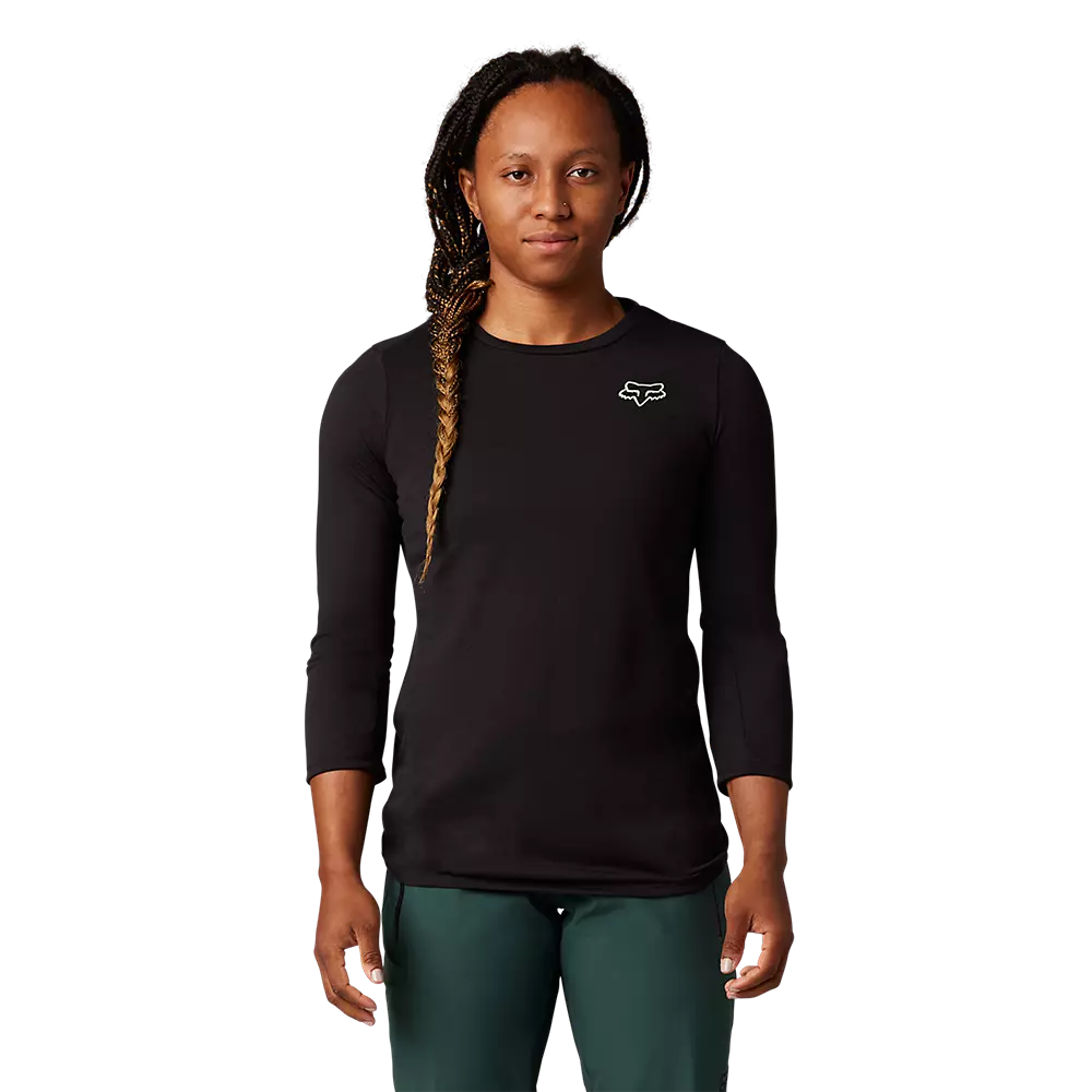 Fox Racing Ranger Dri Release 3/4 Sleeve MTB Jersey - Womens - Black