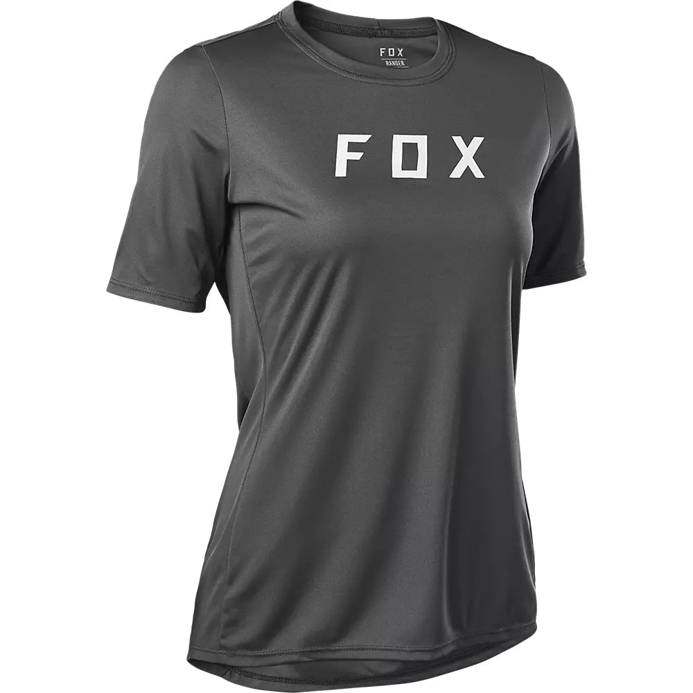 Fox Racing Ranger Moth Short Sleeve MTB Jersey - Womens - Dark Shadow - 2022 Dark Shadow X-Small