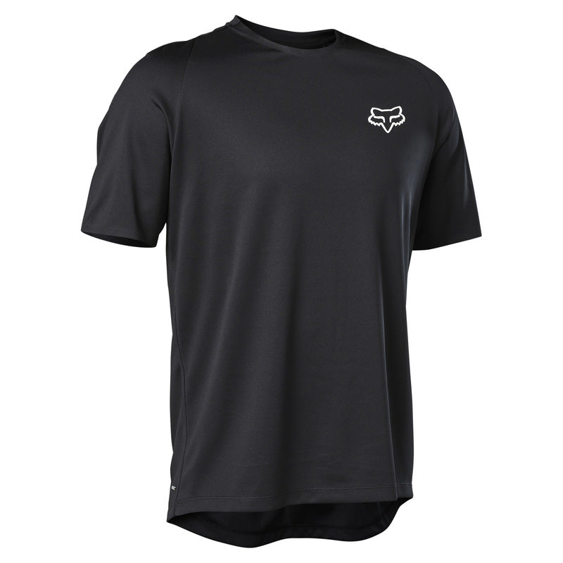 Fox Racing Ranger Power Dry Short Sleeve MTB Jersey - Black - 2022 Black Small