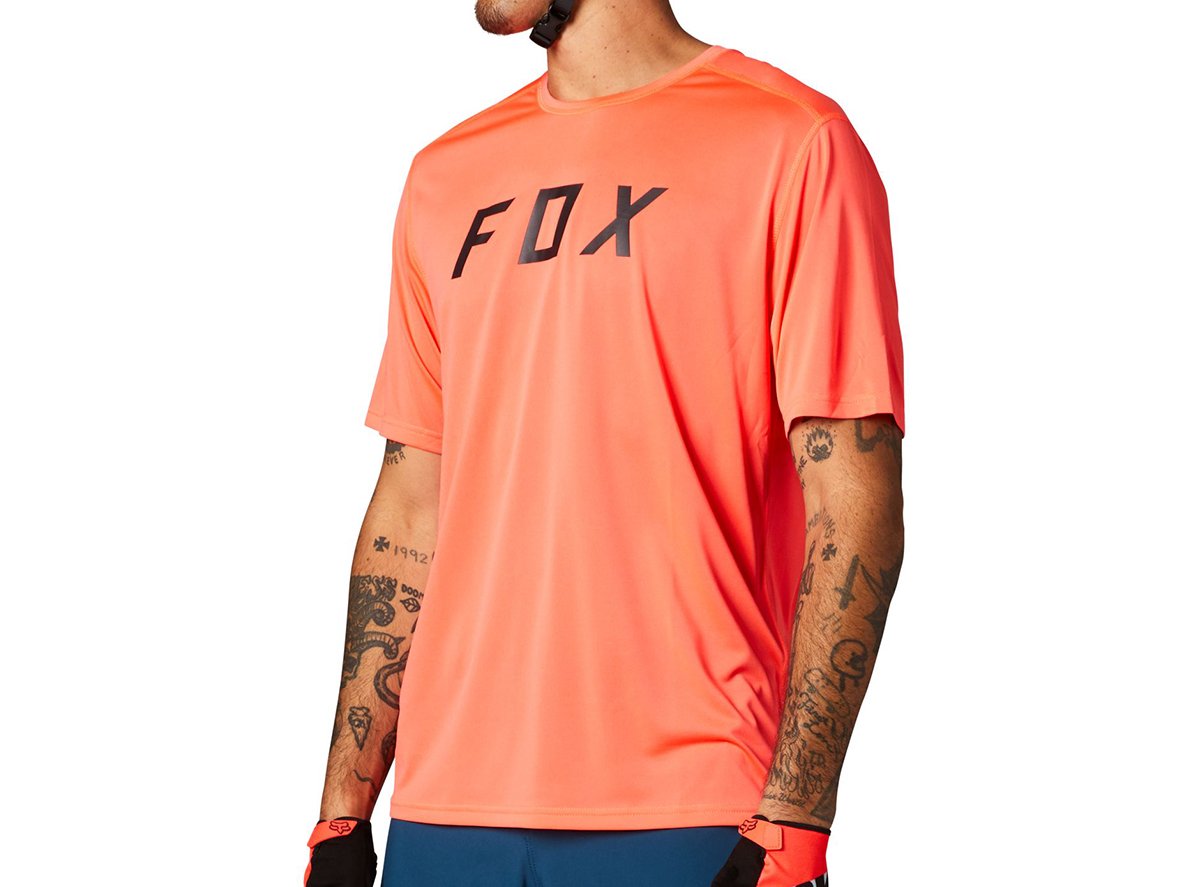 Fox Racing Ranger Short Sleeve MTB Jersey - Fox - Atomic Punch - 2021 Atomic Punch Small
