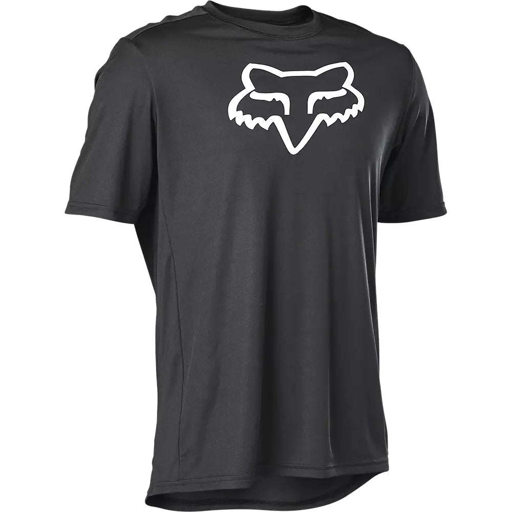Fox Racing Ranger Short Sleeve MTB Jersey - Black - 2022 Black Small