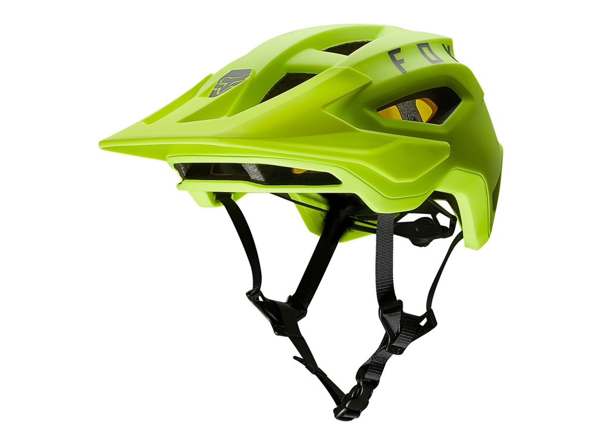 Fox Racing Speedframe MIPS MTB Helmet - Flo Yellow - 2020 Flo Yellow Small