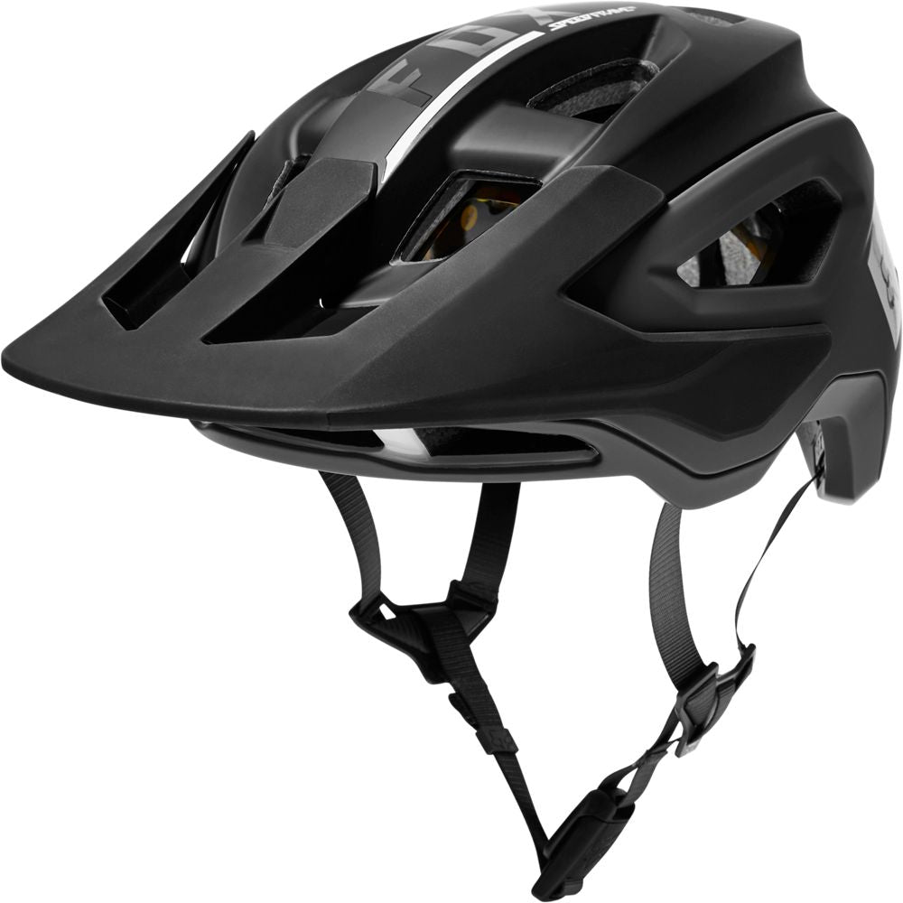 Fox Racing Speedframe Pro Blocked MTB Helmet - Black - 2022 Black Small