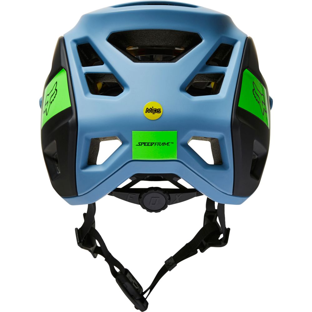 Fox Racing Speedframe Pro MTB Helmet - Blocked - Dusty Blue