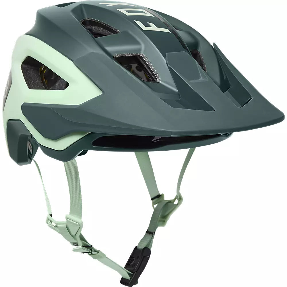 Fox Racing Speedframe Pro Blocked MTB Helmet - Seafoam - 2022 Sea Foam Small