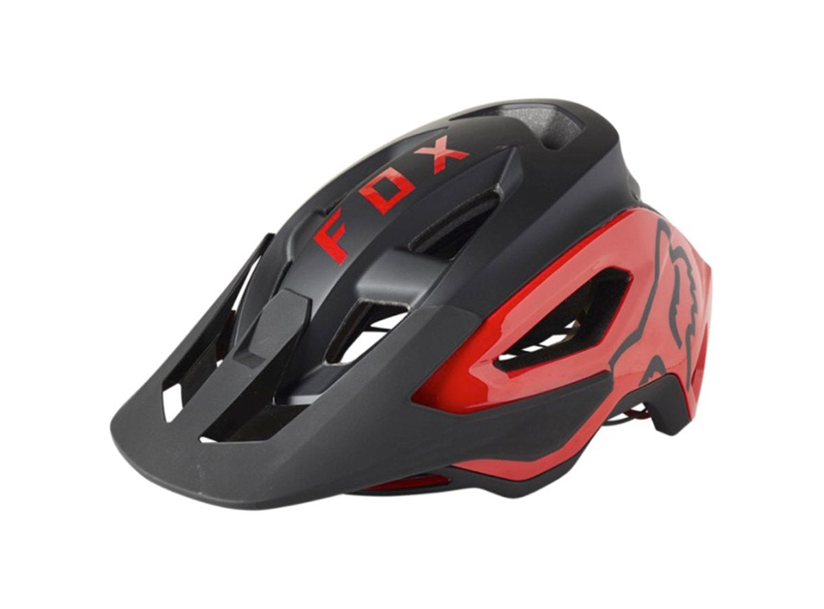 Fox Racing Speedframe Pro MTB Helmet - Black-Red - 2021 Black - Red Small