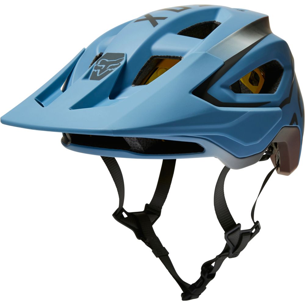 Fox Racing Speedframe Vanish MTB Helmet - Dusty Blue - 2022 Dusty Blue Small