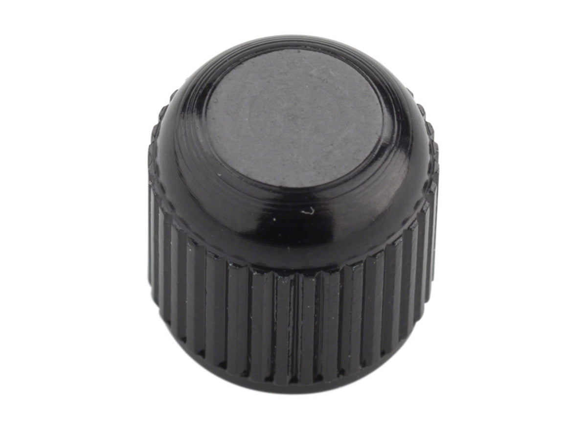 Fox Suspension Rear Shock Air Valve Cap Black Alloy - Each