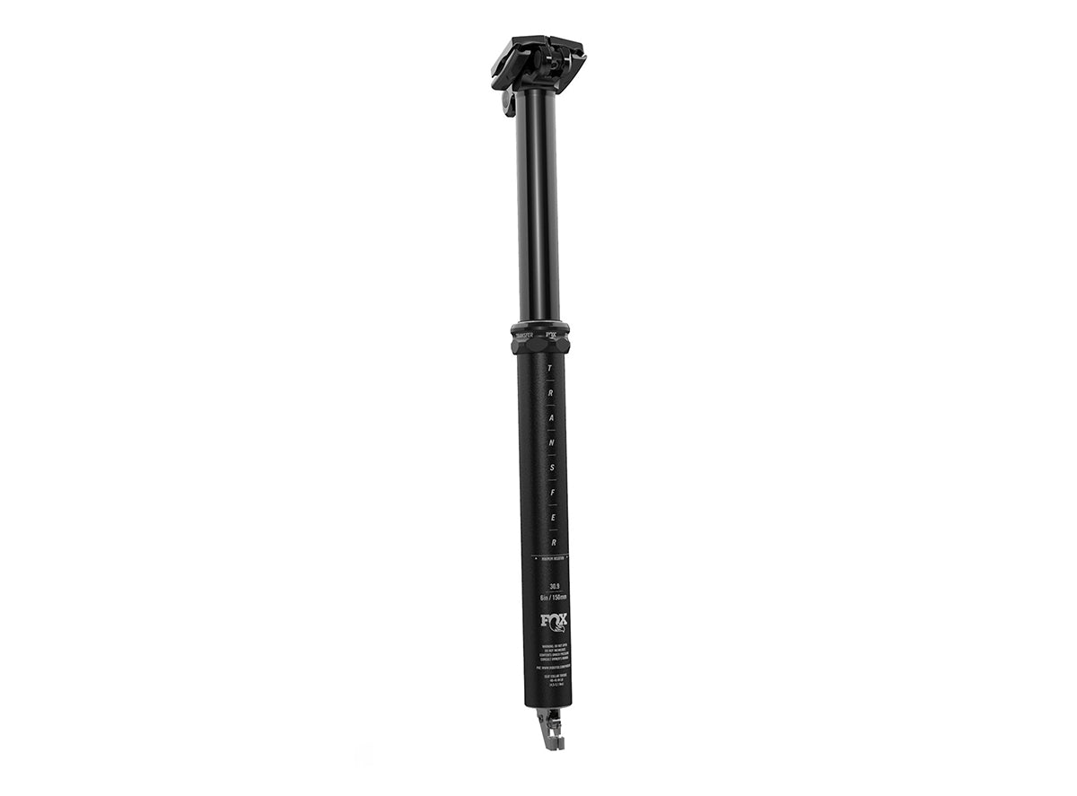 Fox Suspension Transfer Performance Elite Dropper Seatpost 30.9x100mm - Internal - 2021 Black - Anodized 356mm - 30.9mm Internal Cable Routing
