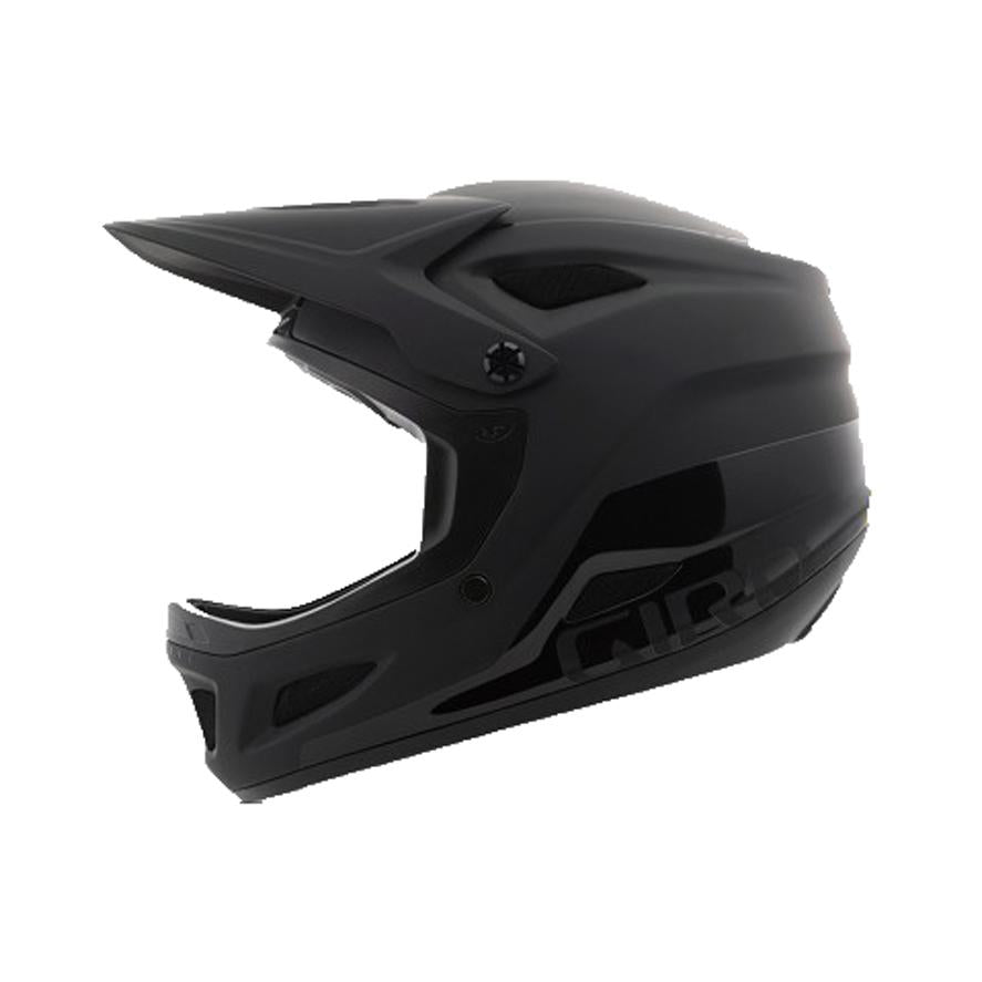 Giro Disciple MIPS Full Face Helmet - Matt Black-Gloss Black Matt Black - Gloss Black X-Small