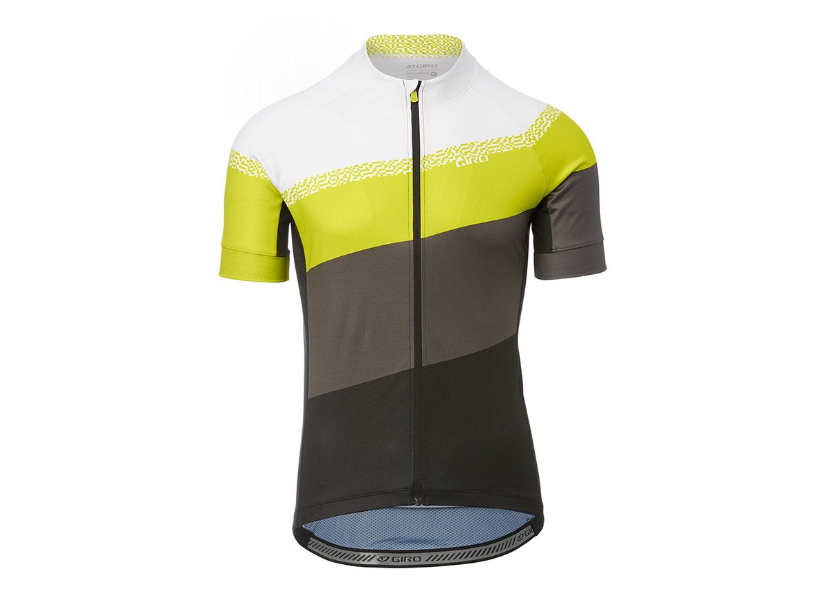 Giro Chrono Sport Short Sleeve Road Jersey - Citron Green Terrace Citron Green Terrace Small