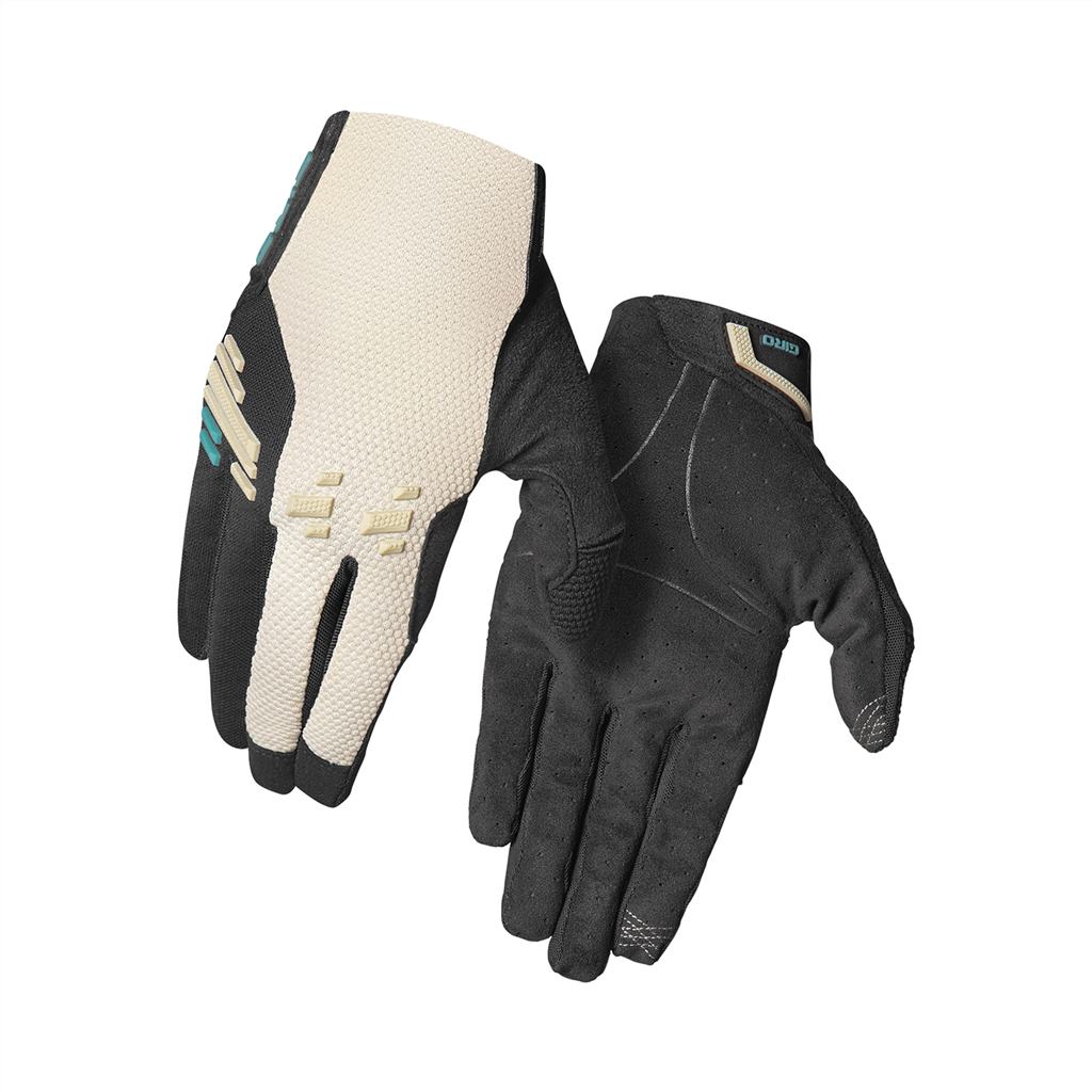 Giro Havoc MTB Glove - Womens - Sandstone-Blue Teal - 2022 Sandstone - Blue Teal Small
