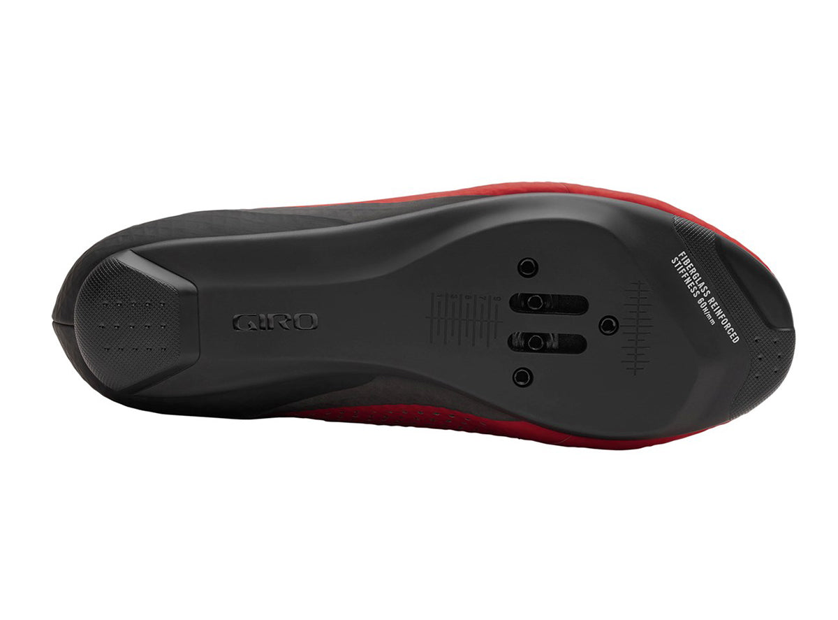 Giro Stylus Road Shoe - Bright Red - 2024