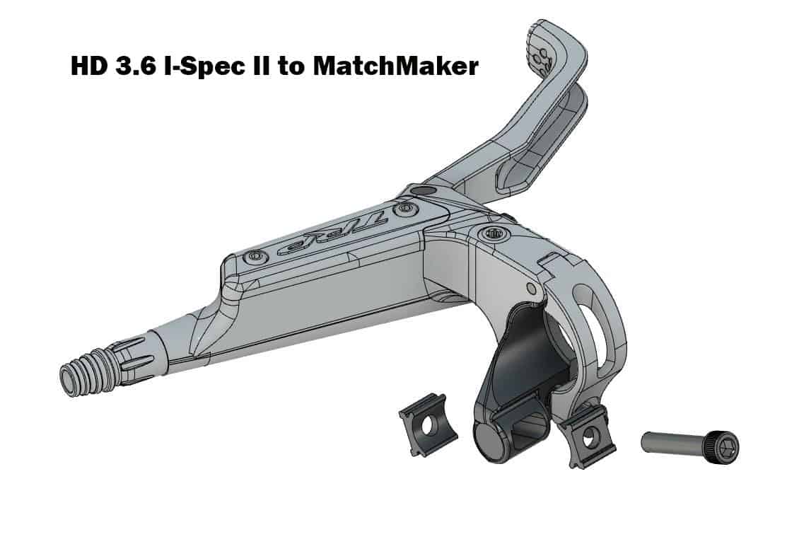 TRP MTB Integrated Shifter Adapter
