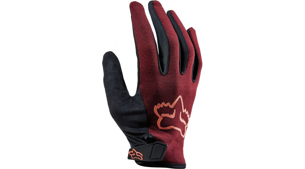 Fox Racing Ranger MTB Glove - Womens - Dark Maroon - 2022 Dark Maroon Small