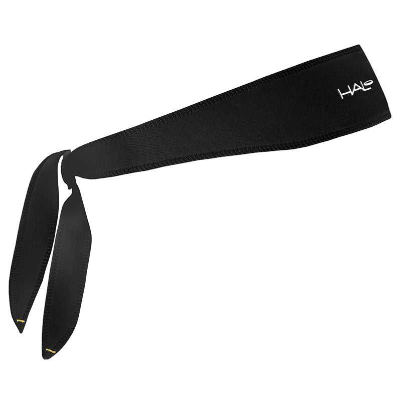 Halo I Tie Headband - Black Black One Size