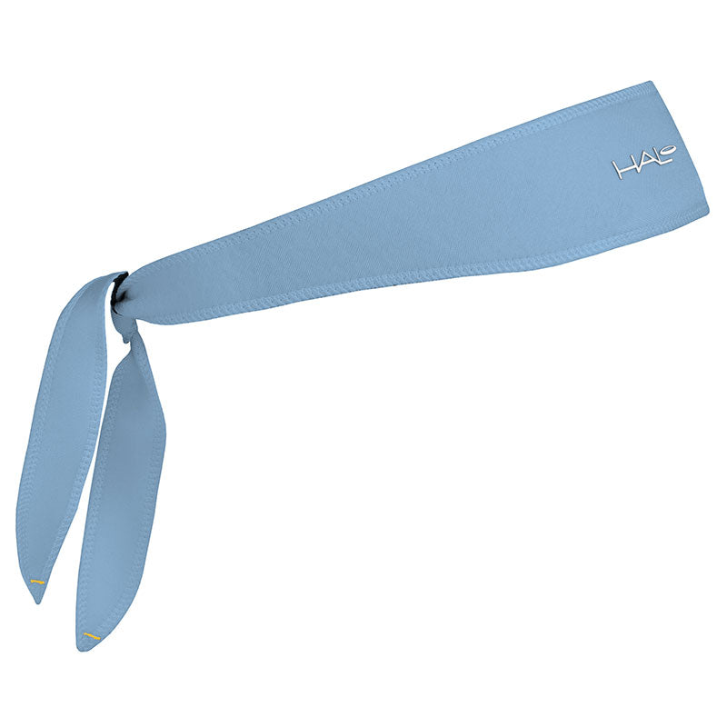 Halo I Tie Headband - Light Blue Light Blue One Size