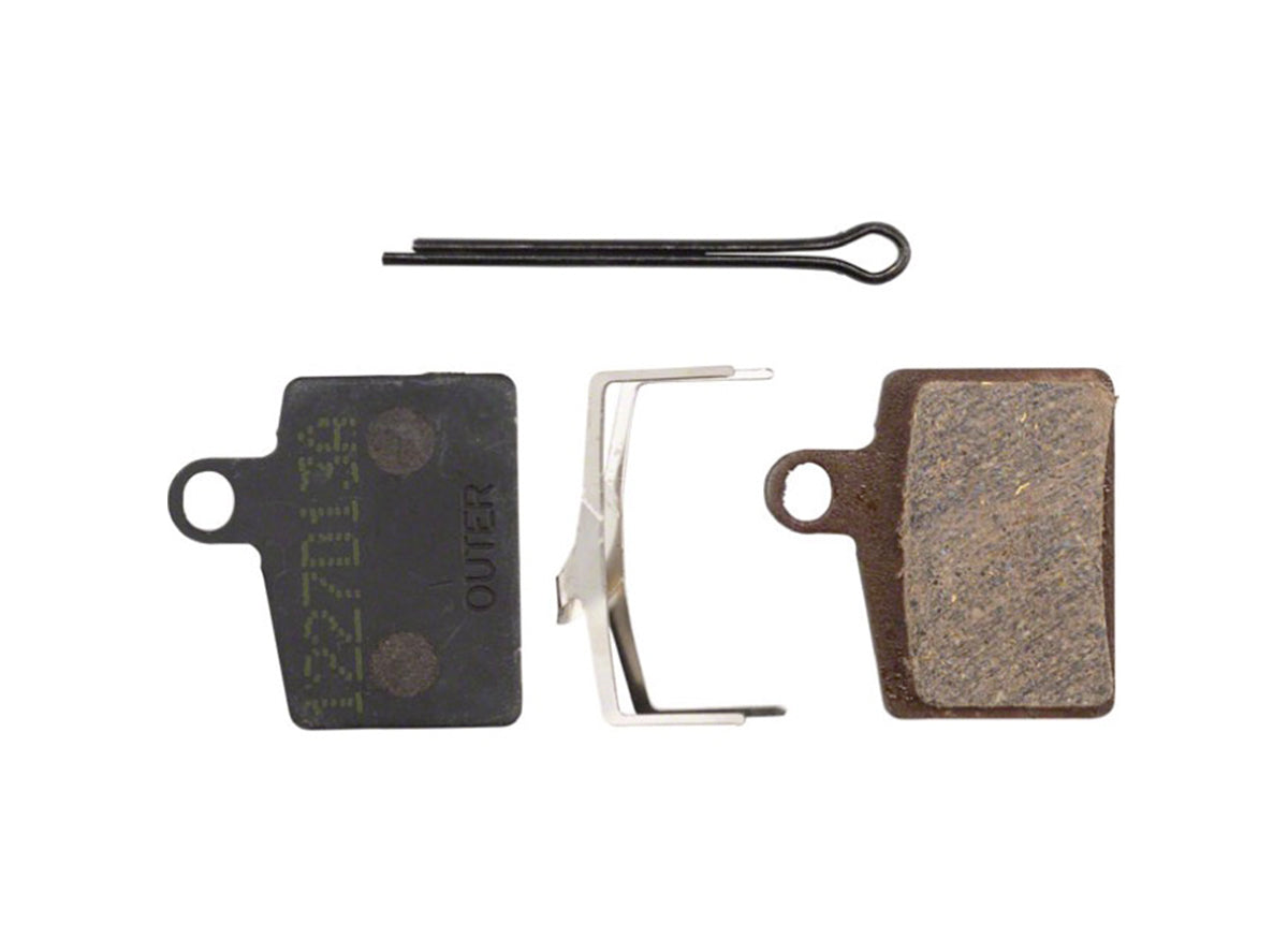 Hayes Dyno/Ryde Disc Brake Pads Black Semi Metallic - Steel Back T-122
