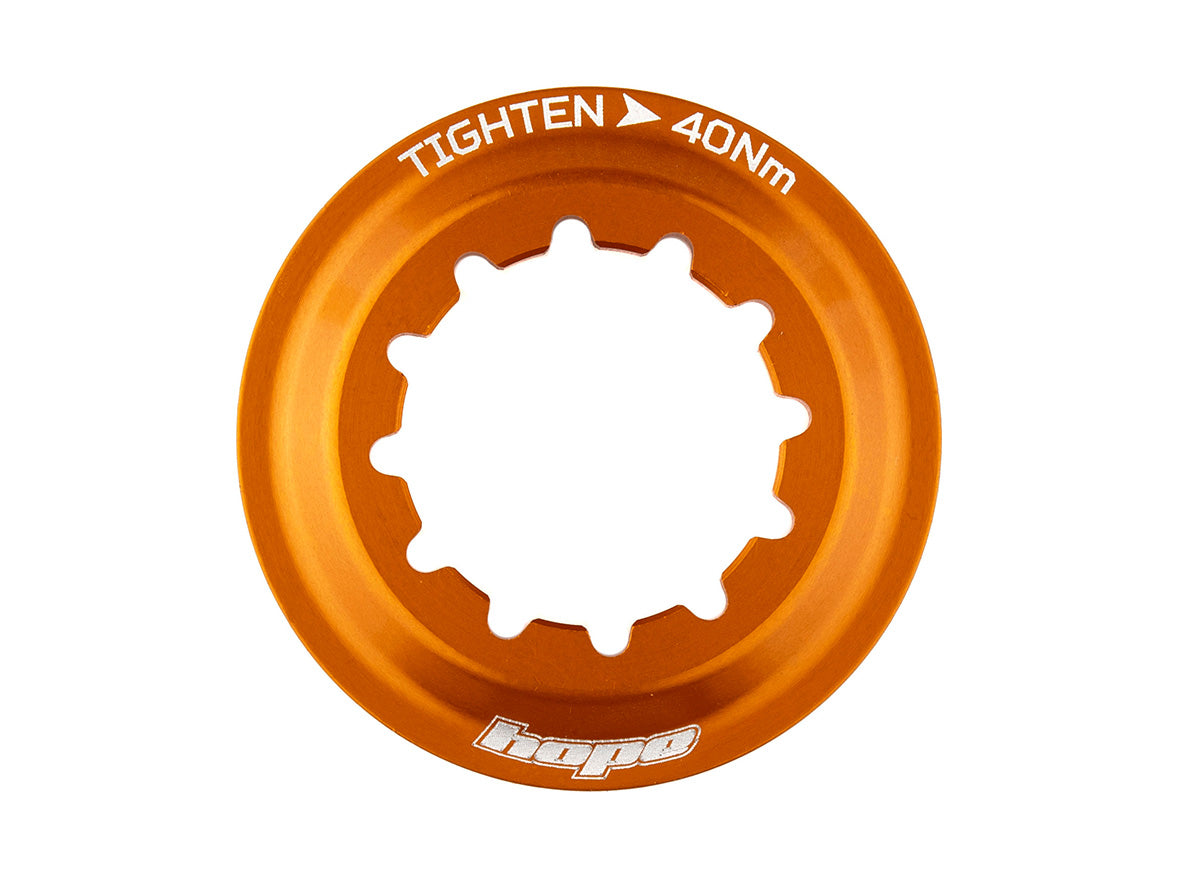 Hope Center Lock Disc Lockring - Orange Orange