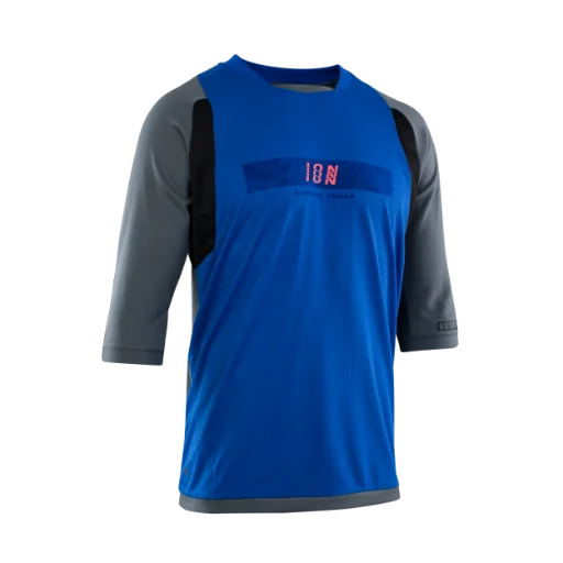 ION Scrub Amp 3/4 Sleeve MTB Jersey - Gray - 2022 898 Gray Small