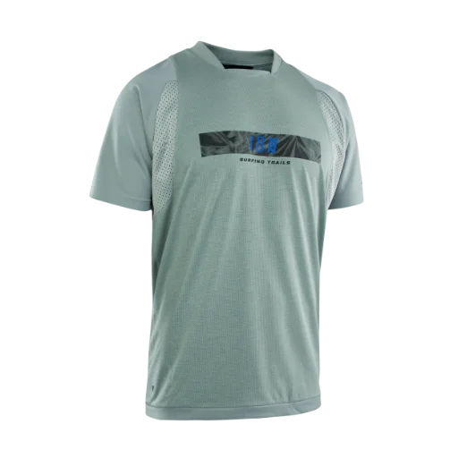 ION Scrub Amp Short Sleeve MTB Jersey - Tidal Green - 2022 621 Tidal Green Small