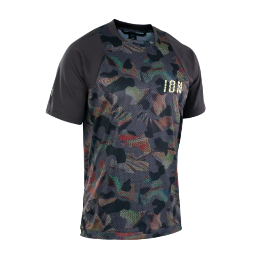 ION Scrub Short Sleeve MTB Jersey - Black - 2022 900 Black Small
