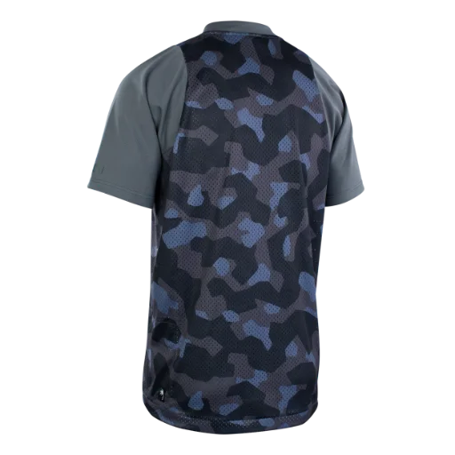 ION Scrub Short Sleeve MTB Jersey - Gray - 2022