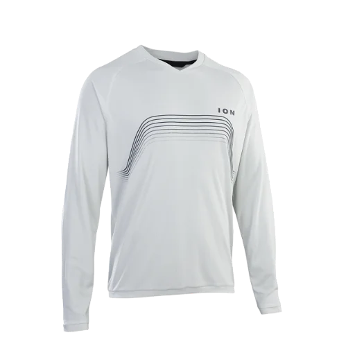 ION Traze Long Sleeve MTB Jersey - Pale Blue - 2022 122 Pale Blue Small