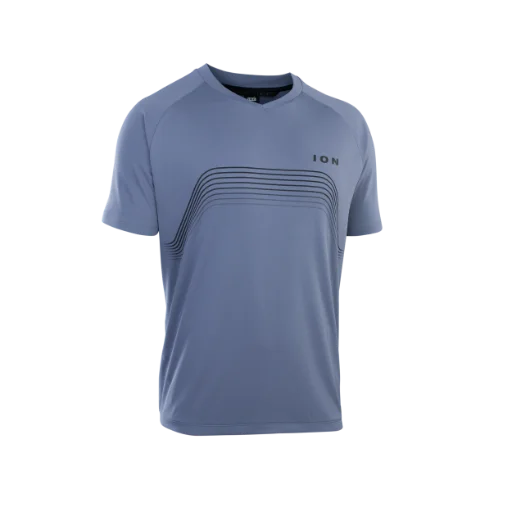 ION Traze Short Sleeve MTB Jersey - Storm Blue - 2022 714 Storm Blue Small