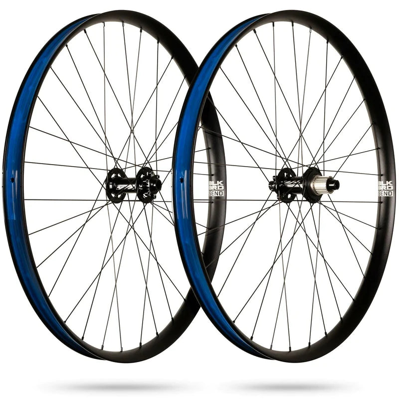 Ibis BlackBird Send 29" Aluminum Wheelset Black 15x110mm Front & 12x148mm Rear - MicroSpline