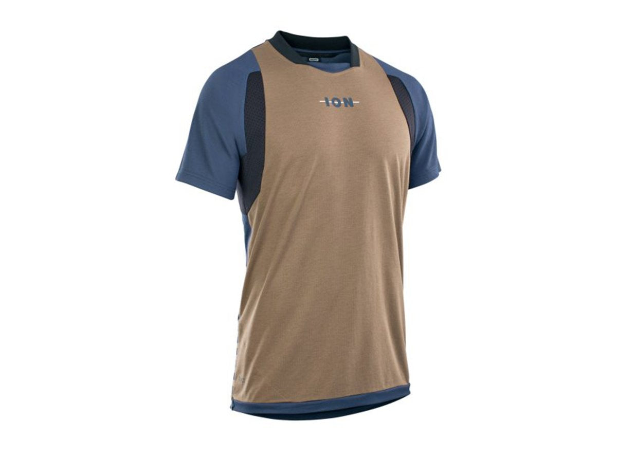 ION Scrub AMP Short Sleeve MTB Jersey - Indigo Dawn - 2021 Indigo Dawn Small