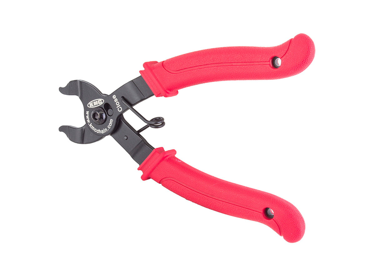 KMC MissingLink Connector Pliers Red