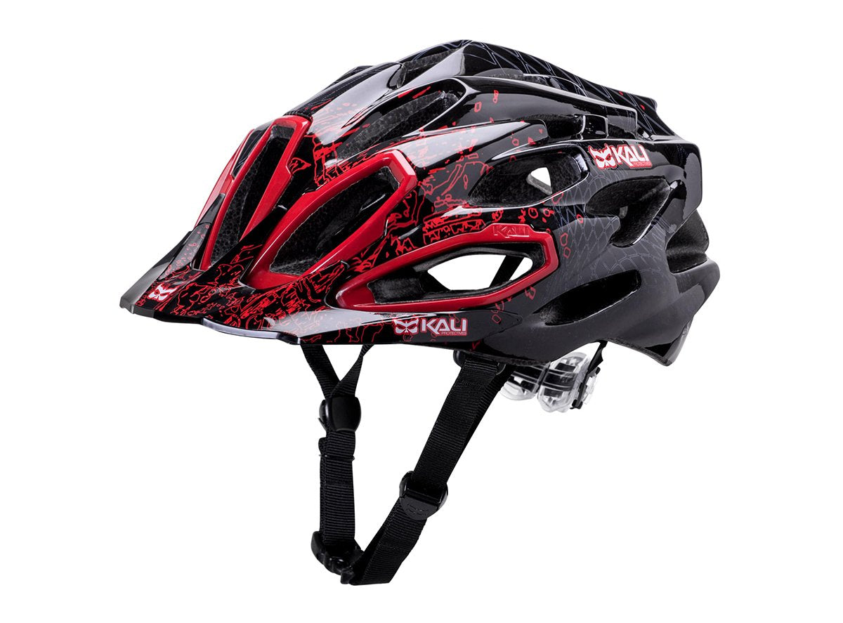 Kali Maraka Core XC Helmet - Black-Red Black - Red Medium/Large