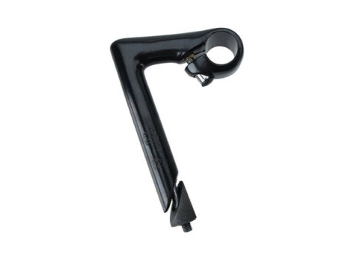Kalloy 25.4 Quill Road Stem - Black Black 100mm