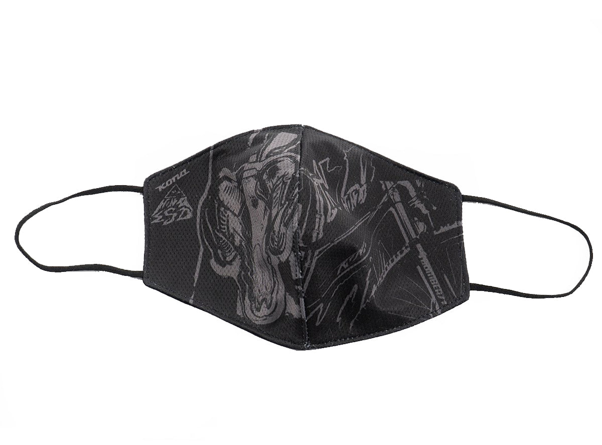 Kona ESD Face Mask - Black Black One Size