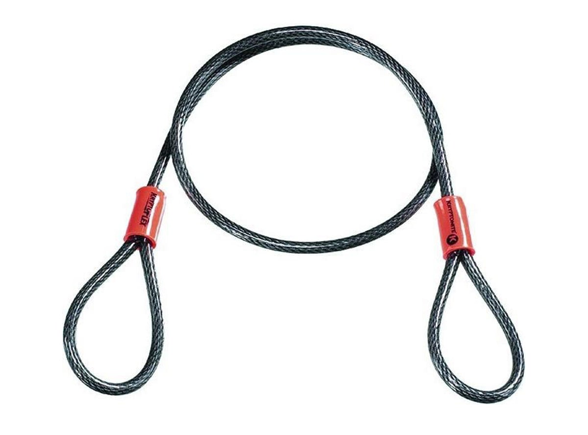 Kryptonite KryptoFlex Bike Seat Saver Cable - Gray Gray 4ft