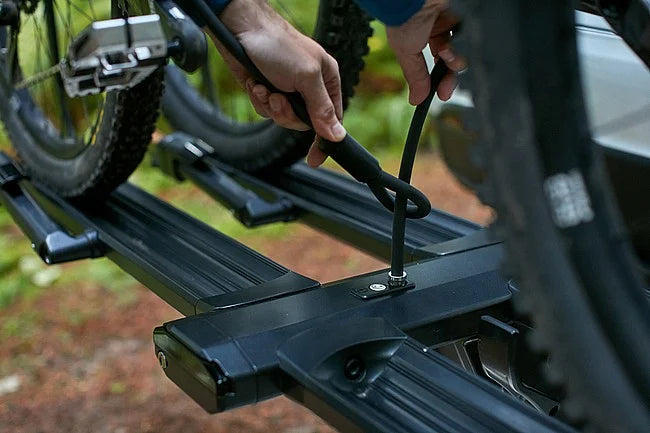Kuat Piston Pro X LED Dual Ratchet Platform Rack with Kashima - 2 Bike - 2" - Galaxy Gray