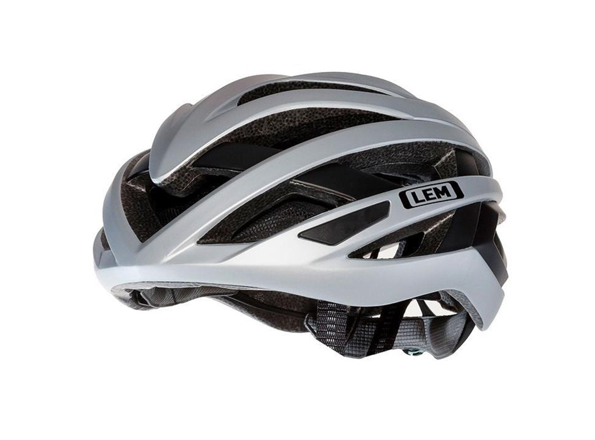 LEM Tailwind Road Bike Helmet - Silver Silver Small
