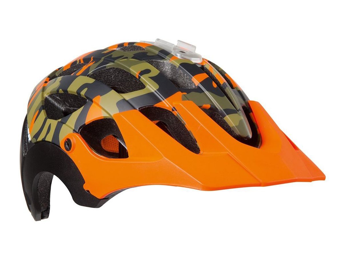 Lazer Revolution MTB Helmet - Orange-Black Orange - Black Small