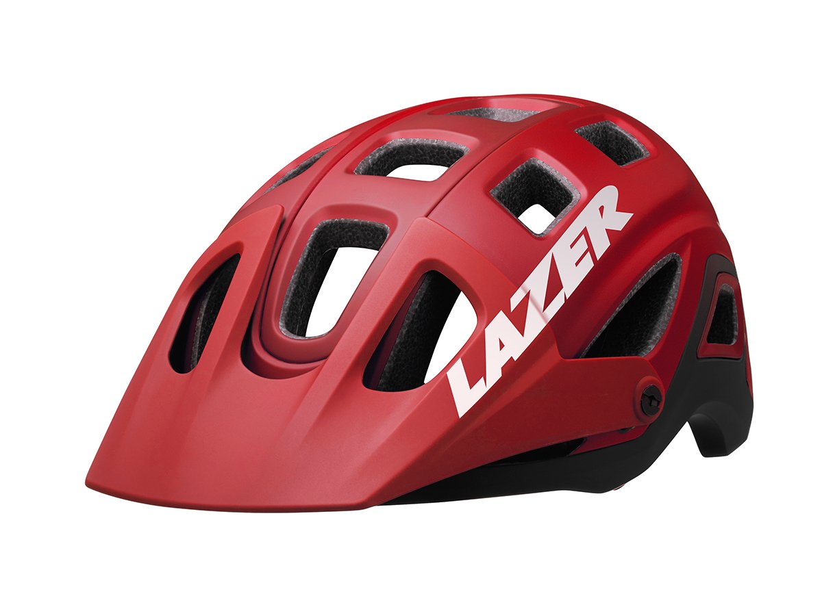Lazer Impala MTB Helmet - Red Red Small