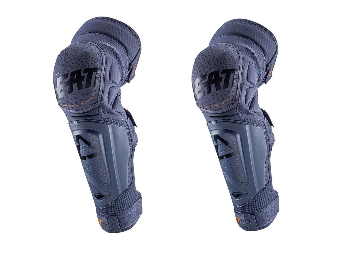 Leatt 3DF Hybrid EXT Knee & Shin Guard - Flint Flint Small/Medium