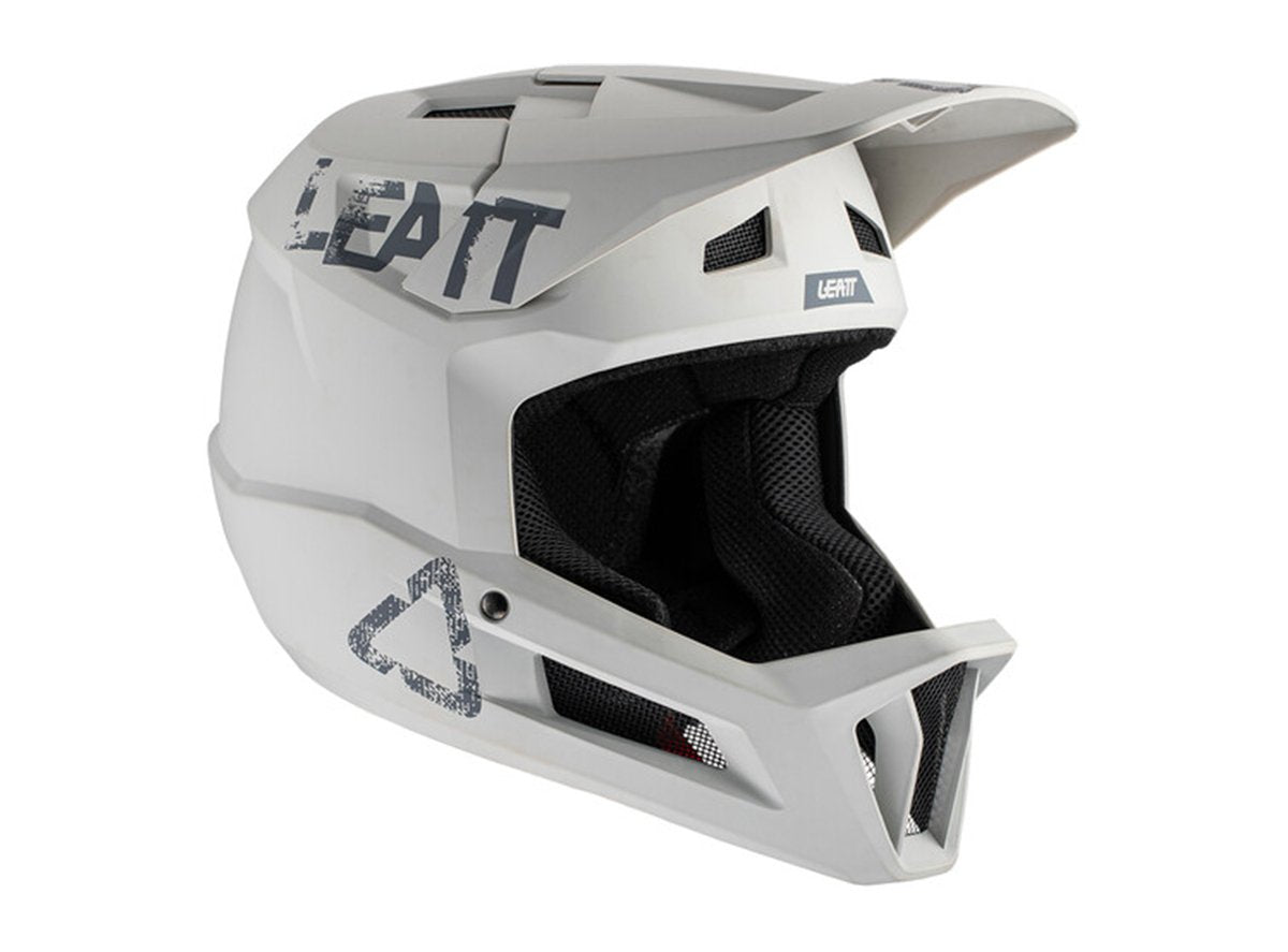 Leatt MTB 1.0 DH Full Face Helmet - Steel - 2021 Steel X-Small
