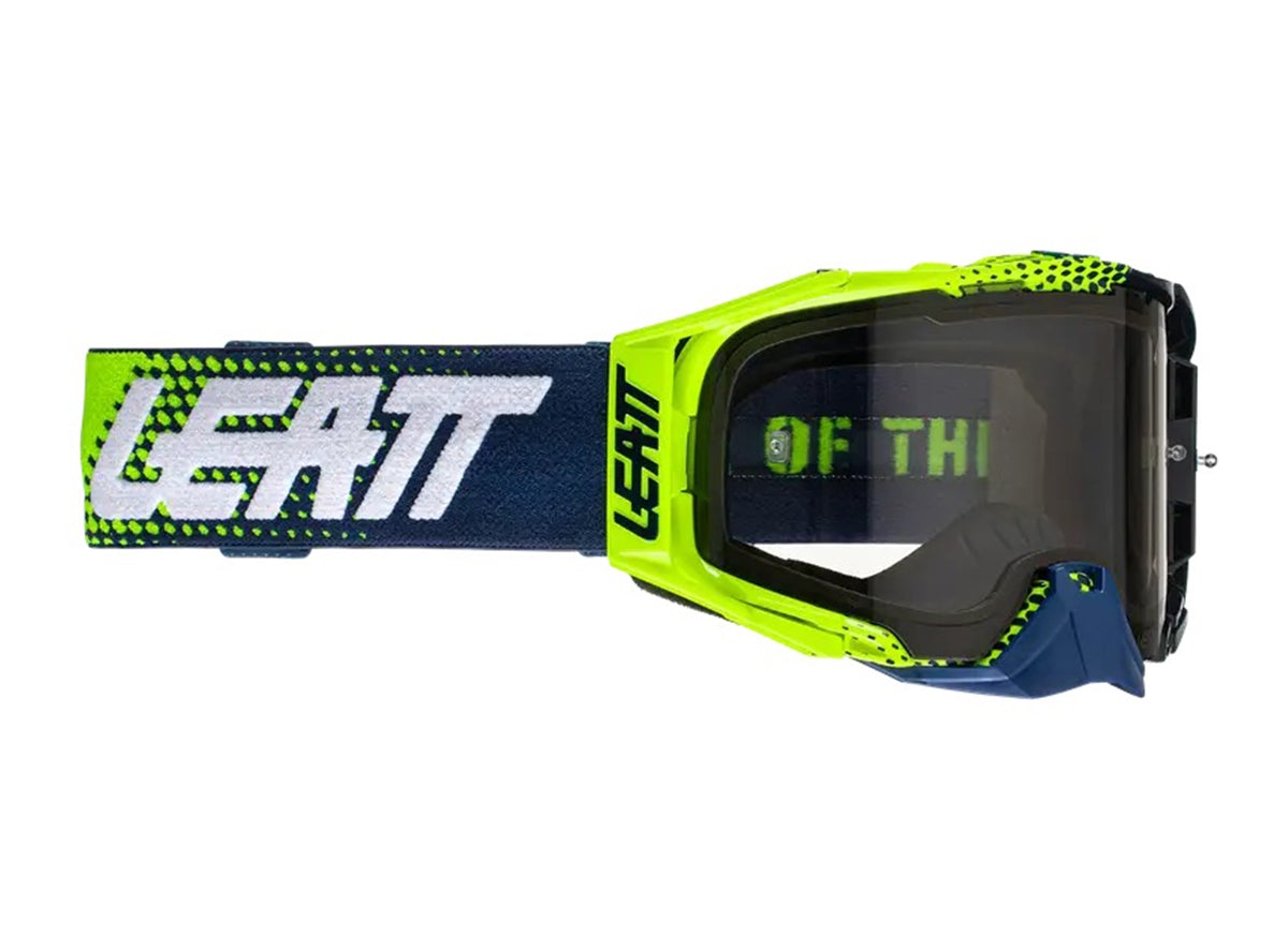 Leatt Velocity 6.5 MTB Goggle - Lime-Blue - 2021 Lime - Blue Light Gray - 58% Lens