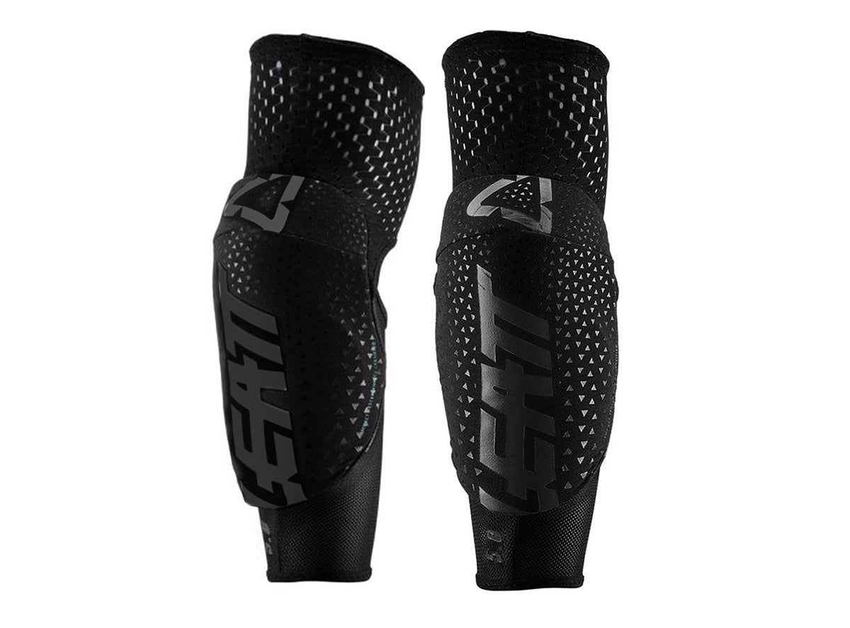 Leatt 3DF 5.0 Elbow Guard - Black Black Small