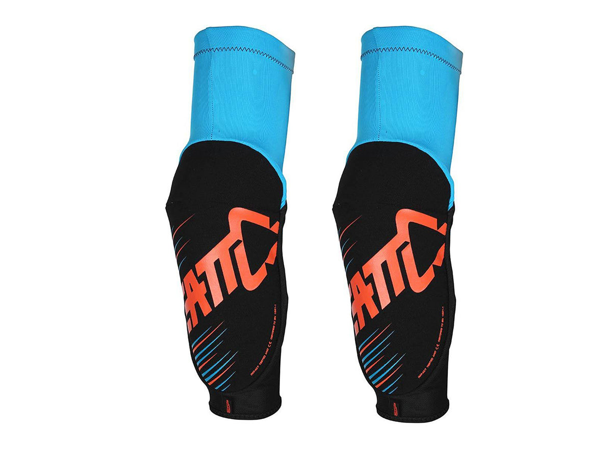 Leatt 3DF Elbow Guard 5.0 - Blue-Orange - 2016 Blue - Orange Small