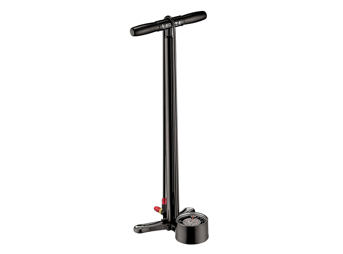 Lezyne Alloy Floor Drive Pump Black Gloss Presta / Schrader
