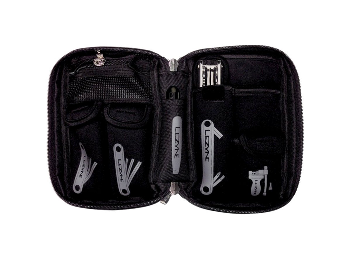 Lezyne Port-A-Shop Padded Tool Kit - Black Black