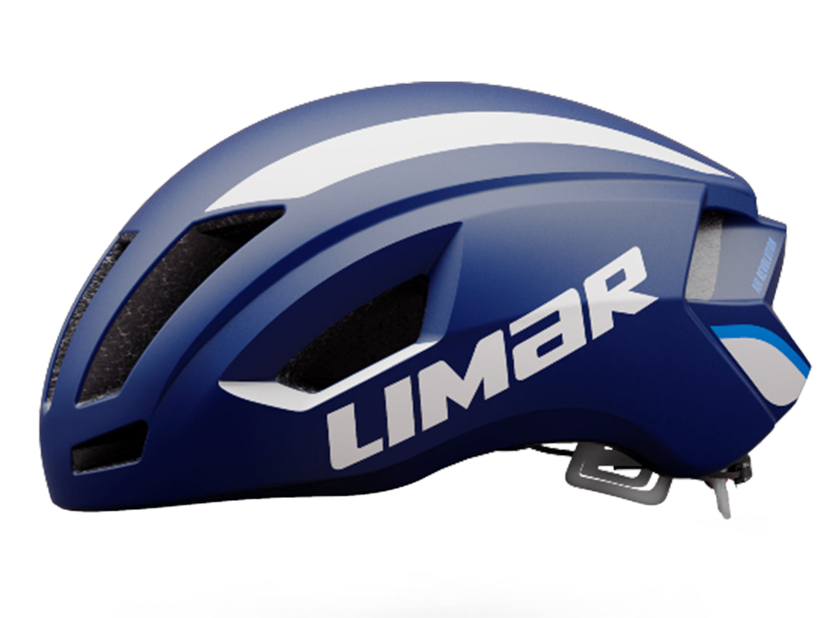 Limar Air Speed Road Helmet - Blue-White Blue - White Small